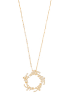 Hobb Love Necklace, 18k Yellow Gold with Diamonds